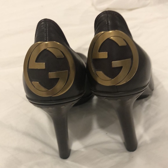 GUCCI PLATFORM HEELS 4.5” - Picture 4 of 5